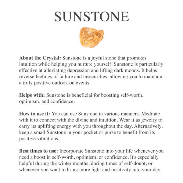 Sunstone Point Earrings